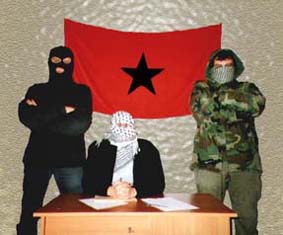 Члены «Политбюро» антипартийной группы «Чырвоны Жонд», 1999 г. 